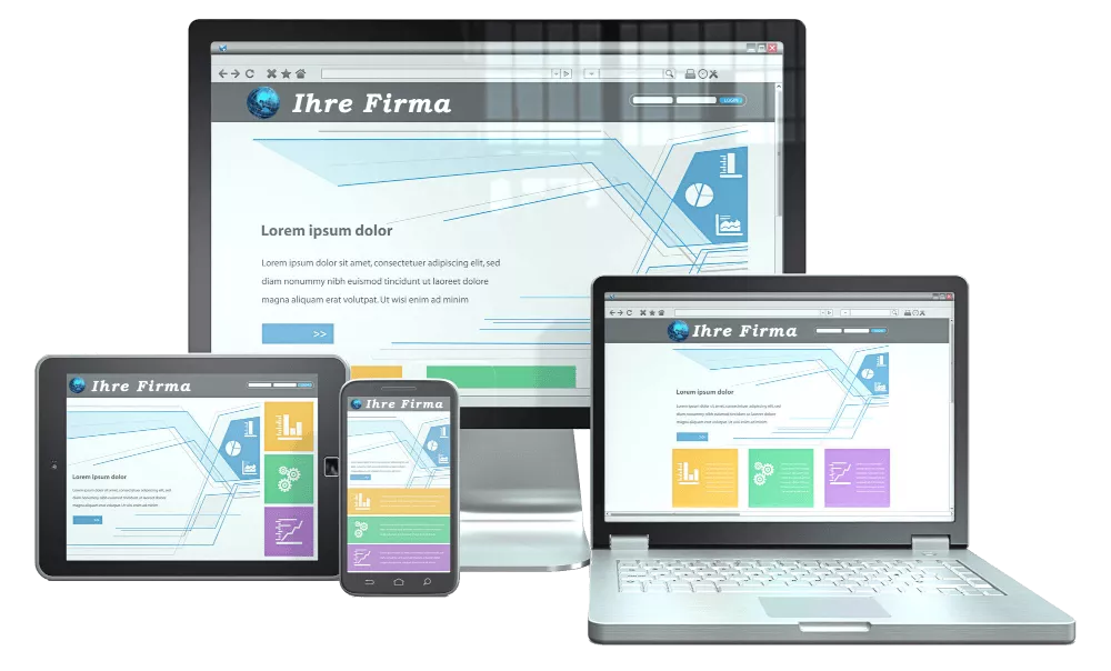 In 4 einfachen Schritten zu Ihrer neuen Website In 4 einfachen Schritten zu Ihrer neuen Website